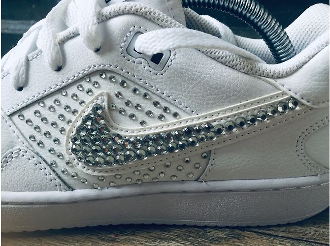 Forza Nike in pelle Bianco - vista 2