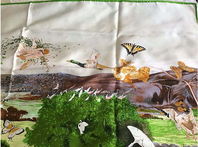 Hermès "jardin d'éden ou "naturalia" Multicolore - vista 5