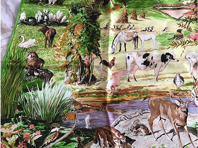 Hermès "jardin d'éden ou "naturalia" Multicolore - vista 6