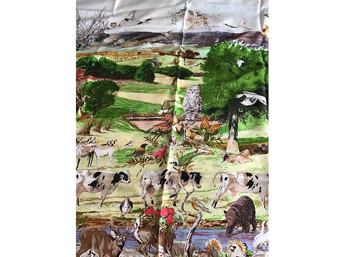 Hermès "jardin d'éden ou "naturalia" Multicolore - vista 7