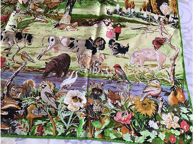 Hermès "jardin d'éden ou "naturalia" Multicolore - vista 8