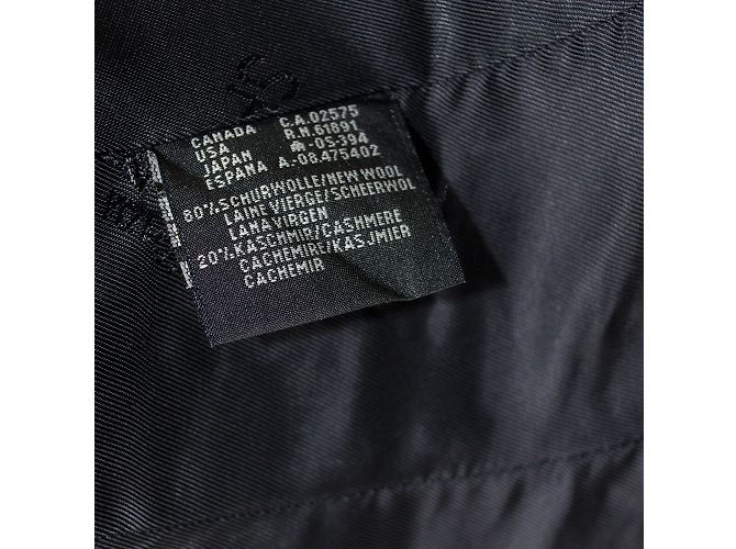 Escada Dunkelblauer Woll- und Kaschmirblazer Marineblau - Ansicht 5