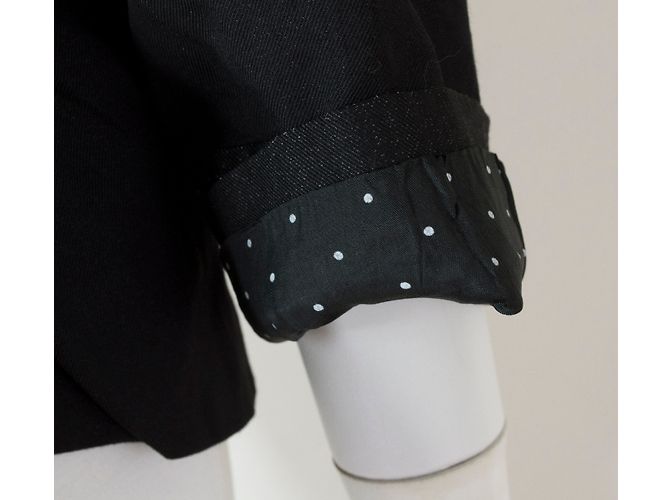 Marithé et François Girbaud Wolljacke Dunkelgrau Anthrazitgrau - Ansicht 5