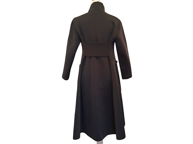 Hermès Un cappotto LINE Verde - vista 2
