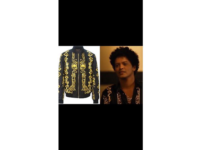 Giacca Blazer Gianni Versace Oro in Cotone D'oro - vista 3