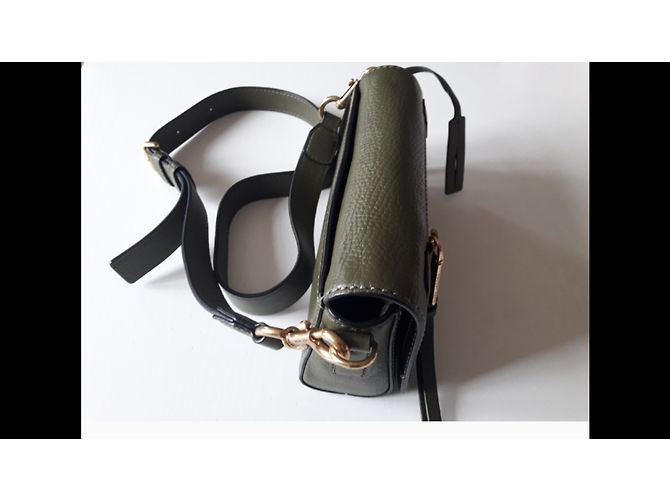 Borsa a tracolla Marc Jacobs in pelle kaki Cachi - vista 3