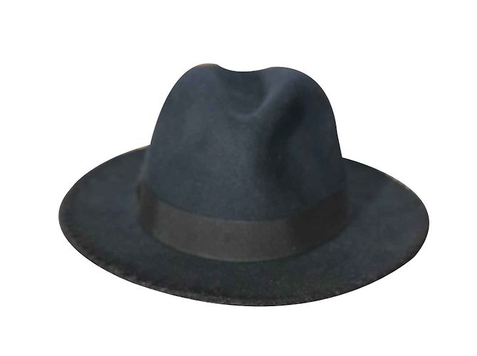 Cappello di lana Ba&Sh Samy blu navy - vista 2