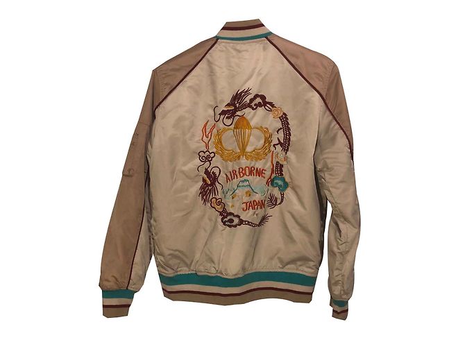 Chaqueta Bomber Schott Rosa de Algodón - vista 2