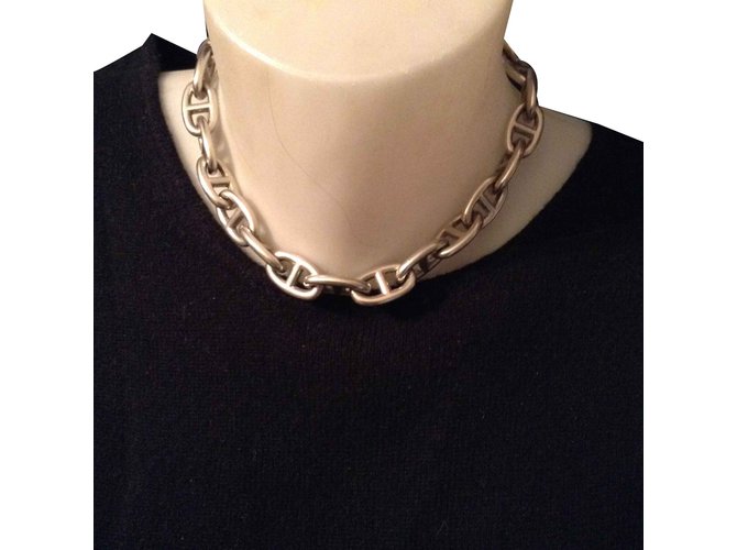 Hermès CADENA DE ANCLA Plata - vista 2