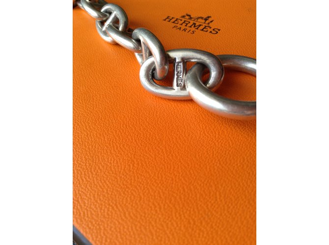 Hermès CADENA DE ANCLA Plata - vista 3