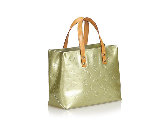 Louis Vuitton Vernis Reade PM Verde - vista 2