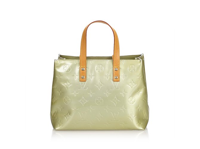 Louis Vuitton Vernis Reade PM Verde - vista 3