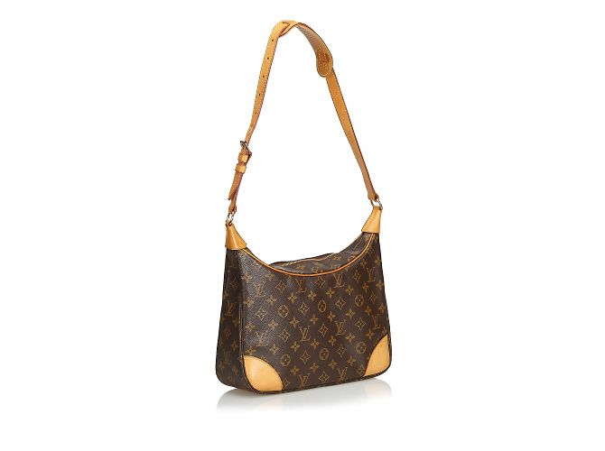 Louis Vuitton Monogramma Boulogne GM Marrone Marrone chiaro Marrone scuro - vista 2