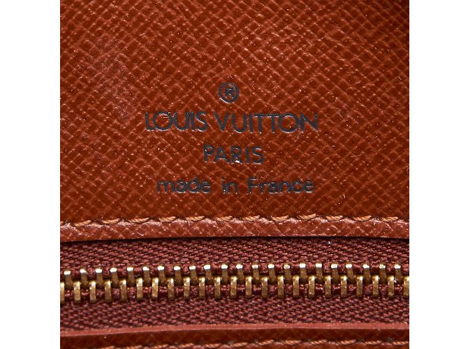 Louis Vuitton Monogramma Boulogne GM Marrone Marrone chiaro Marrone scuro - vista 6