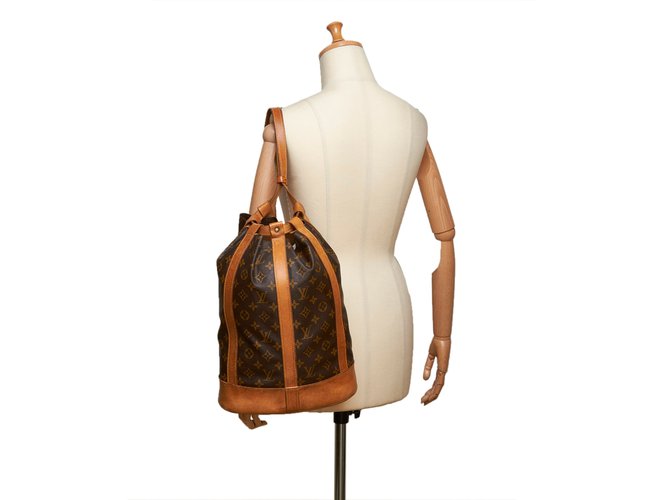 Louis Vuitton Monogram Randonnee GM Marrone - vista 11