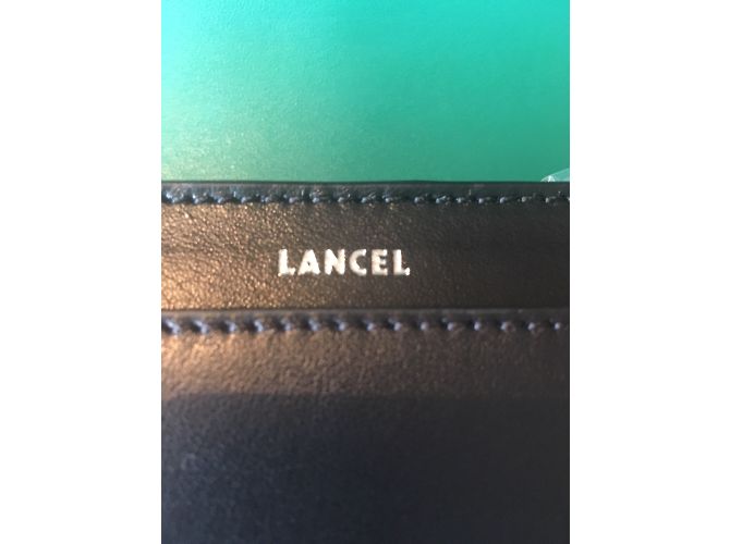 Lancel Bianca Nano Handtasche aus Leder und Python Multicolour Mehrfarben - Ansicht 6