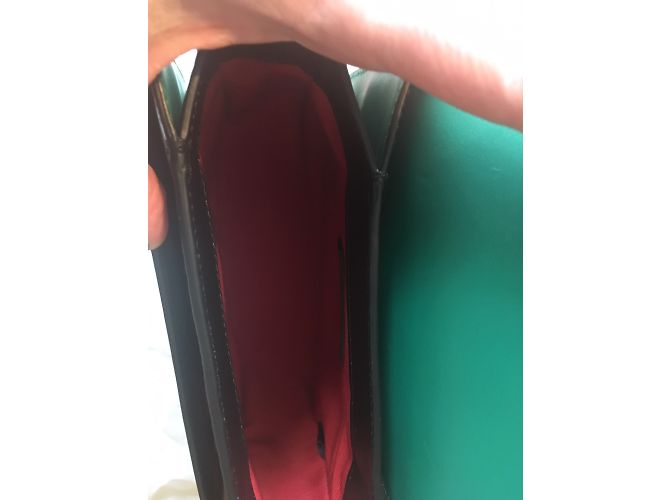 Lancel Bianca Nano Handtasche aus Leder und Python Multicolour Mehrfarben - Ansicht 7