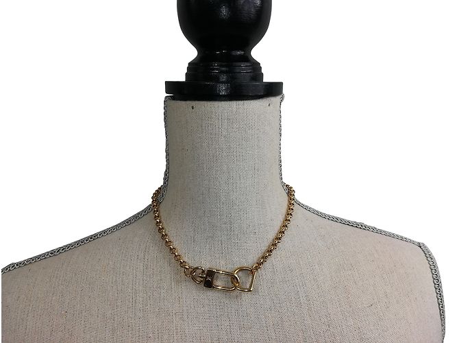 Louis Louise Louis Vuitton Choker D'oro - vista 2