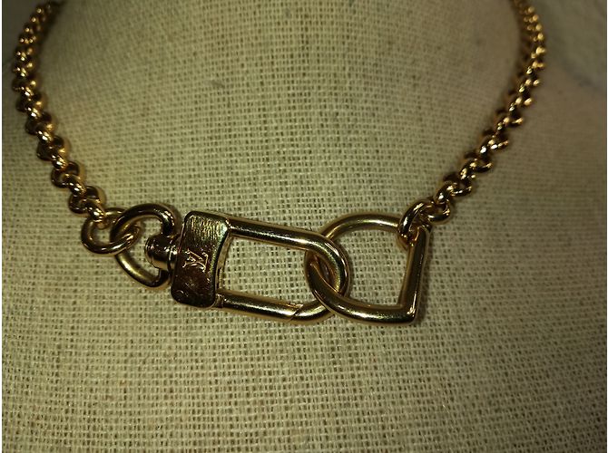 Louis Louise Louis Vuitton Choker D'oro - vista 3
