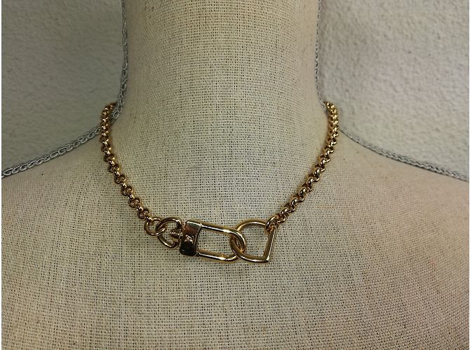 Louis Louise Louis Vuitton Choker D'oro - vista 4