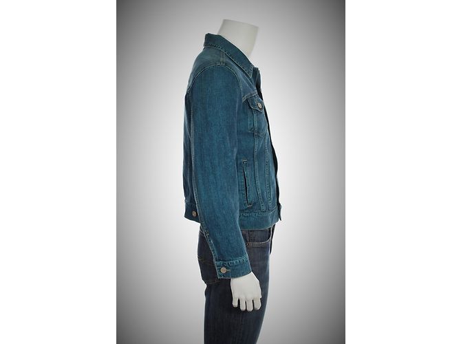 Bogner Jeansjacke Blau Baumwolle Herren Größe 44 S - Ansicht 3
