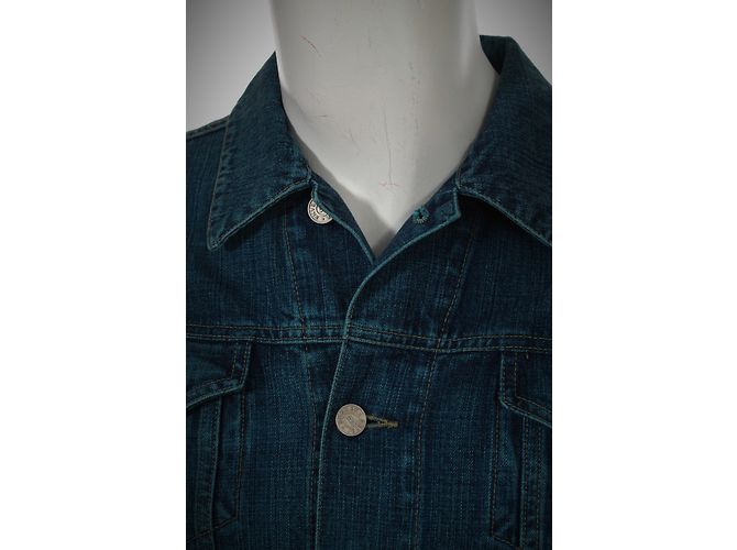 Bogner Jeansjacke Blau Baumwolle Herren Größe 44 S - Ansicht 4