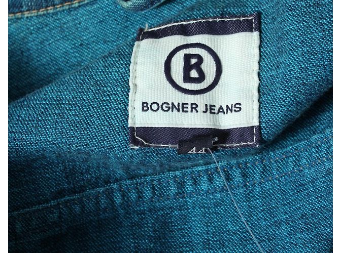 Bogner Jeansjacke Blau Baumwolle Herren Größe 44 S - Ansicht 5
