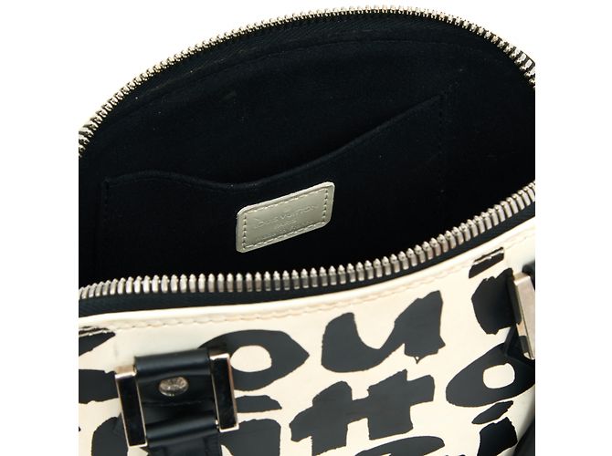 Louis Vuitton ALMA BB STEPHEN SPROUSE Silber - Ansicht 4
