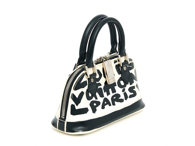 Louis Vuitton ALMA BB STEPHEN SPROUSE Silber - Ansicht 5