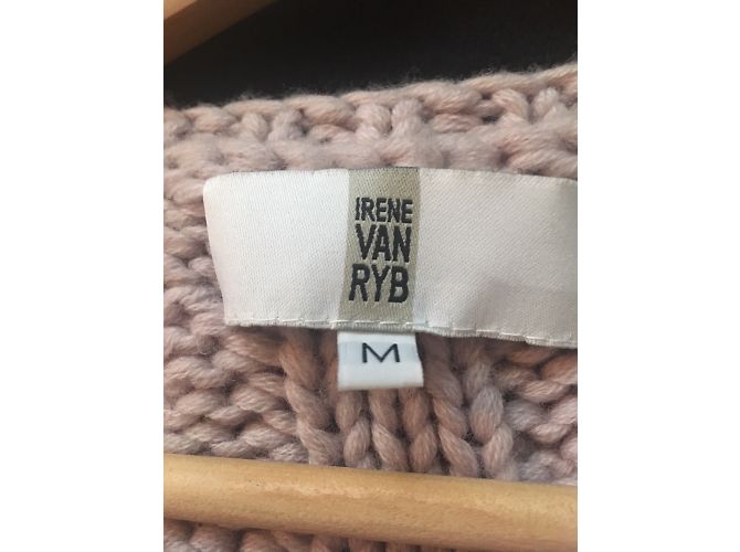 Suéter de lana rosa Irene Van Ryb - vista 4