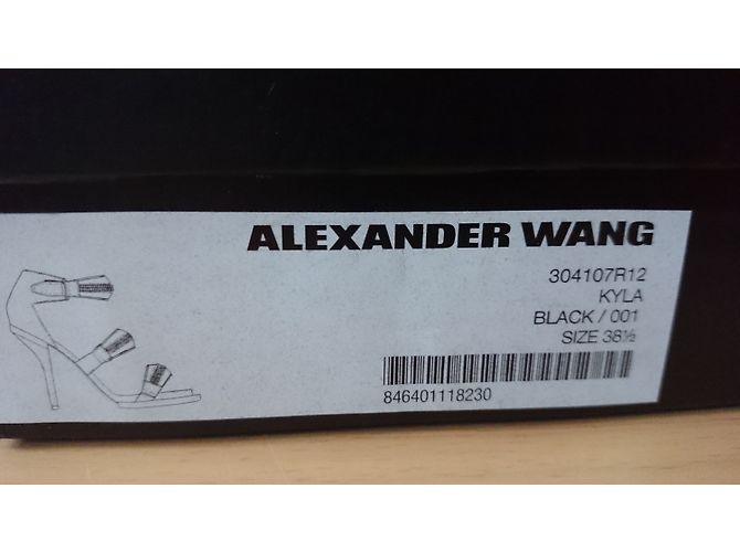 Sandali Alexander Wang, taglia 38,5 Nero - vista 8
