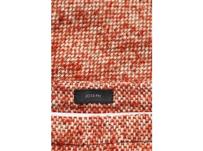 Falda naranja Joseph seda lana mohair talla S - vista 3