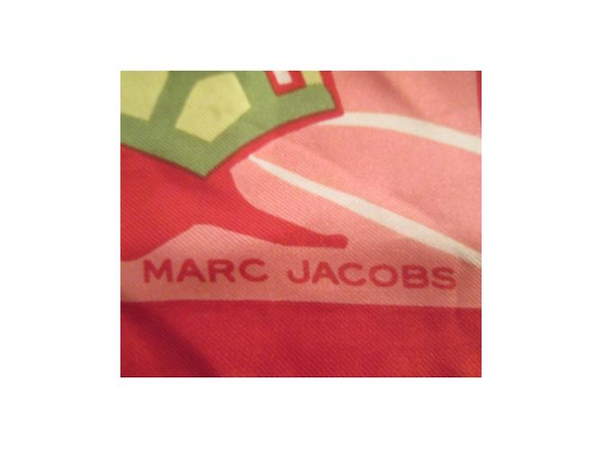 Sciarpa in seta Marc Jacobs motivo fogliame Multicolore - vista 2