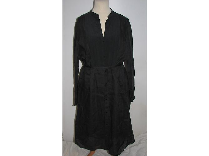 Gerard Darel Abito nero di seta e lino - vista 2