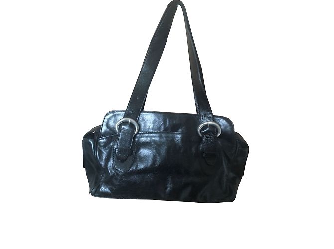 Hobbs leather shoulder bag Black - view 2