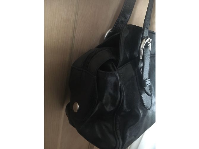 Hobbs leather shoulder bag Black - view 3