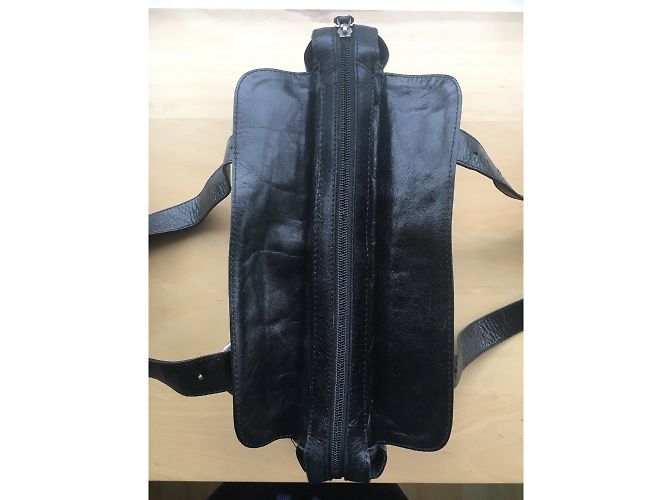 Hobbs leather shoulder bag Black - view 4
