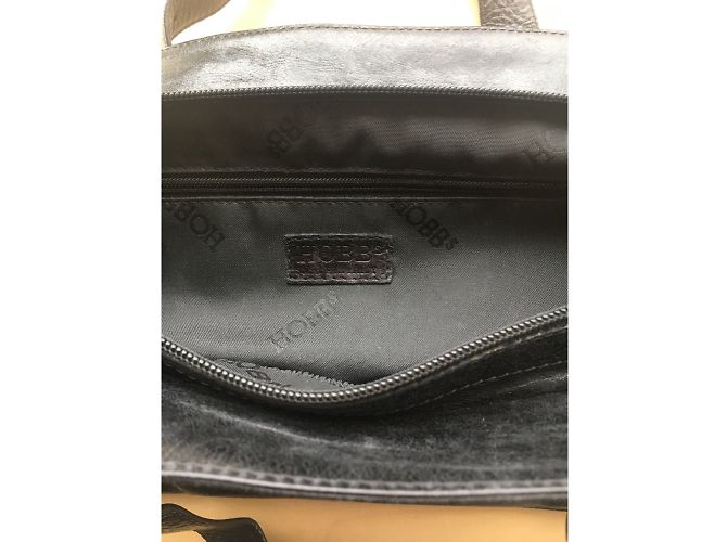 Hobbs leather shoulder bag Black - view 5