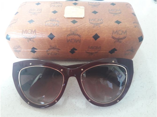 Gafas de sol MCM Marrón oscuro Plástico - vista 2