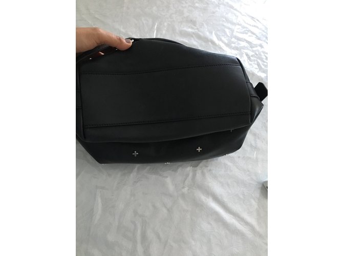 Borsa a mano Givenchy Nightingale in pelle nera Nero - vista 3