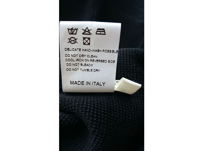 Silent Damir Doma Pullover mit Reißverschluss, Größe XS / S Schwarz - Ansicht 6