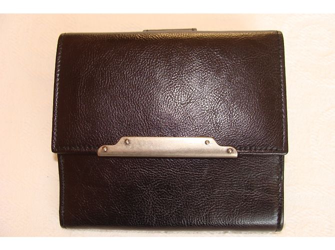 Cartera Yves Saint Laurent de cuero negro - vista 5