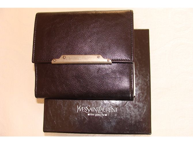 Cartera Yves Saint Laurent de cuero negro - vista 6