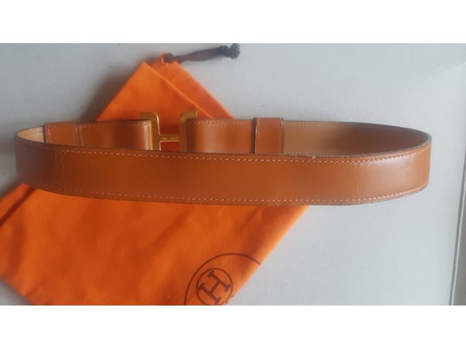 Hermès Cintura di Hermes Marrone chiaro - vista 4