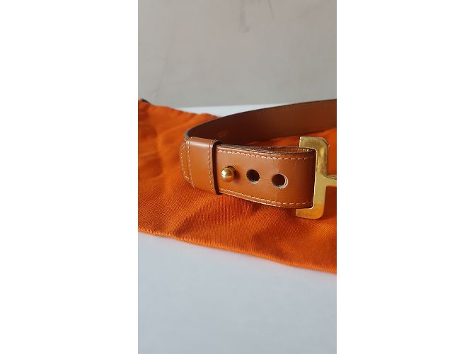 Hermès Cintura di Hermes Marrone chiaro - vista 8