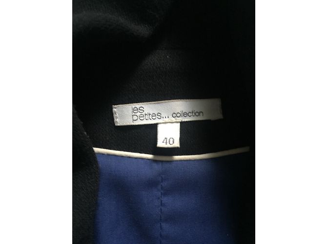 Les Petites Schwarze Jacke Roy Blaues Futter - Ansicht 2