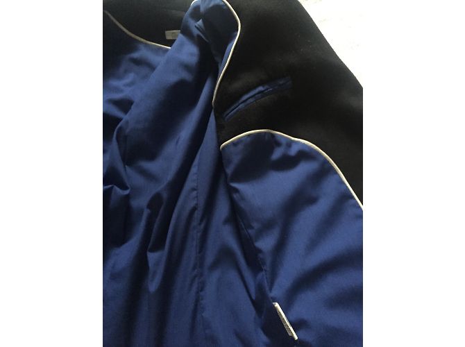 Les Petites Schwarze Jacke Roy Blaues Futter - Ansicht 4