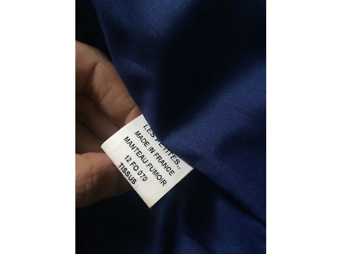 Les Petites Schwarze Jacke Roy Blaues Futter - Ansicht 5