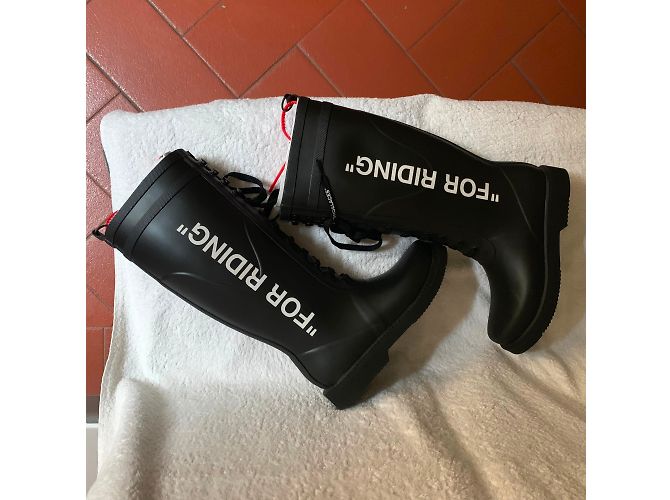 Off White PARA MONTAR Botas de lluvia WELLINGTON - vista 5