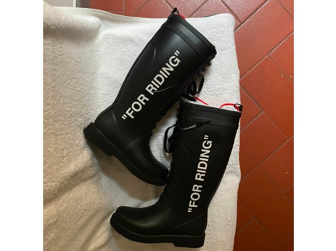 Off White PARA MONTAR Botas de lluvia WELLINGTON - vista 6
